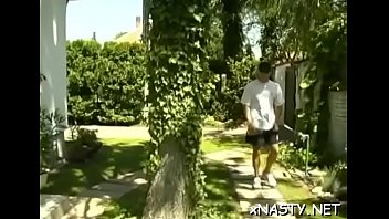 Lovely blonde maiden marlen performs cock licking session