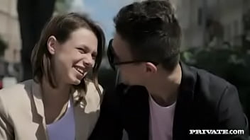 Cute girl picks up a guy on the street for hardcore sex