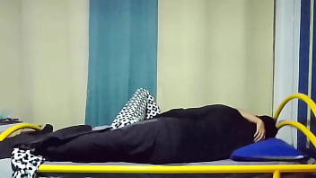 Dedeando a linda azafata antes de cogérmela clip