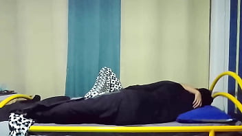 Dedeando a linda azafata antes de cogérmela clip