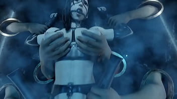 Tifa getting fucked by toy