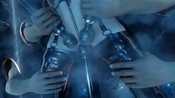 Tifa getting fucked by toy