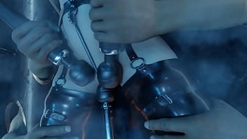 Tifa getting fucked by toy