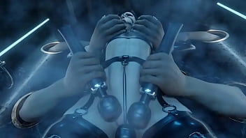 Tifa getting fucked by toy