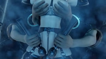 Tifa getting fucked by toy