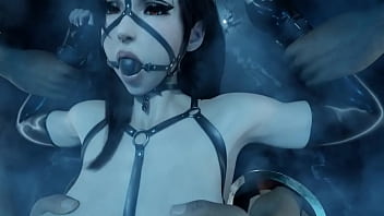 Tifa getting fucked by toy