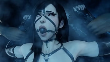 Tifa getting fucked by toy