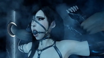 Tifa getting fucked by toy