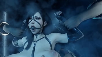 Tifa getting fucked by toy