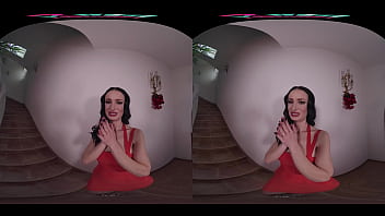 Busty brunette takes your cock deep inside her ass in virtual reality