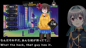 She goes up against the men alone but 3 4