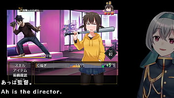 She goes up against the men alone but 3 4