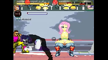 Equestria girls mugen orgy in street
