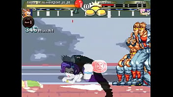 Equestria girls mugen orgy in street