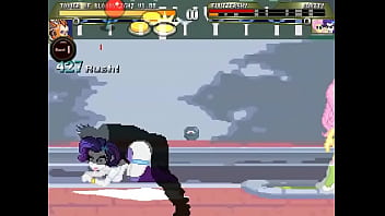 Equestria girls mugen orgy in street