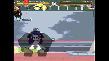 Equestria girls mugen orgy in street