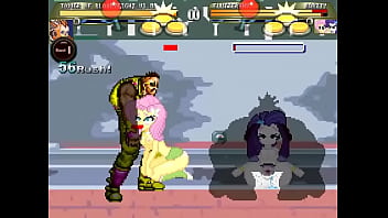 Equestria girls mugen orgy in street