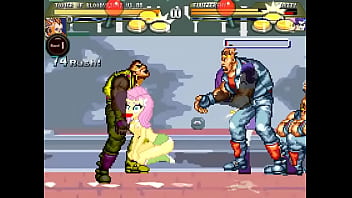 Equestria girls mugen orgy in street