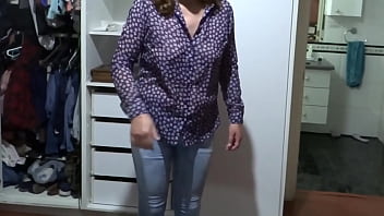 I get dressed to go to the motel with my friend's stepson to teach him the art of sex