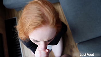 Huge tits english redhead loves a creampie