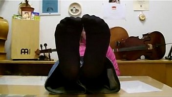 Mrs teacher and her nylonfeet 6