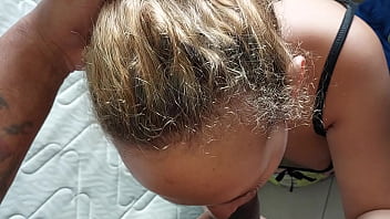 I interrupt my stepsister to suck my cock pov