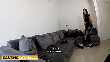 Hot big butt latin babe swallowed big cock and sexy girl enjoyed rough pussy fucking