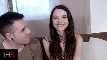 Girl next door finally swallows everything what a slut