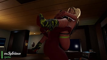 My husband at work and my bull moving my body as he commands