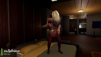 My husband at work and my bull moving my body as he commands