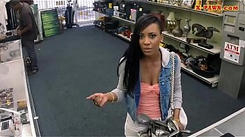 Sexy Ebony Slammed For The Golf Clubs She Wanted For Grandpa thumbnail