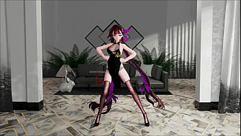 Li sushang hentai honkai impact dance purple wicks clip