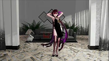 Li sushang hentai honkai impact dance purple wicks clip