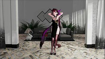 Li sushang hentai honkai impact dance purple wicks clip