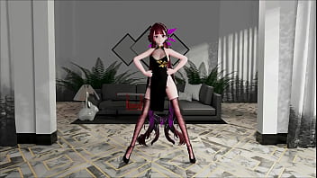 Li sushang hentai honkai impact dance purple wicks clip