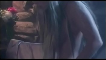 Gorgeous blonde with long legs licks pussy of her red haired girlfriend