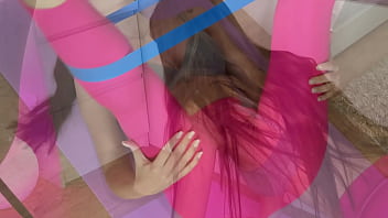 My workout was interrupted because my roommate fucked ass