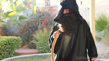 Busty blonde brittany andrews rides big dicked magician ted e's cock