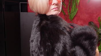Hot fur coat collection part 2 fetish milf arya grander