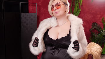 Hot fur coat collection part 2 fetish milf arya grander