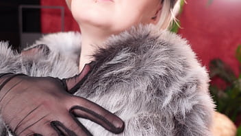 Hot fur coat collection part 2 fetish milf arya grander