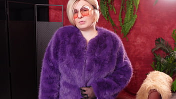Hot fur coat collection part 2 fetish milf arya grander