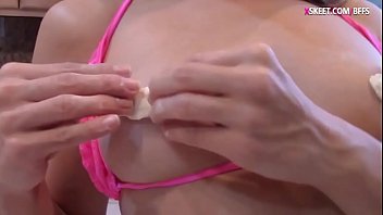 Teen bakers shared a cock in the kitchen