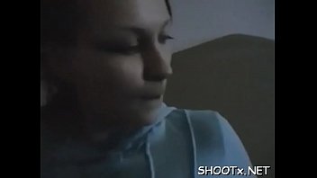 That babe gets a hard meat for dinner