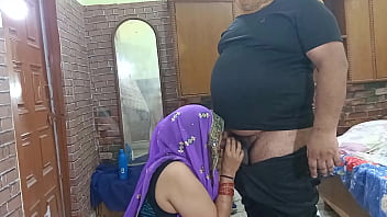 Cheating bhabhi’s nude sex with her horny devar