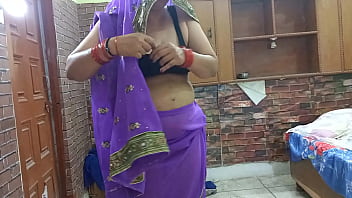 Cheating bhabhi’s nude sex with her horny devar
