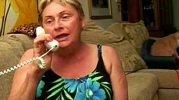 Granny blowjob and facial