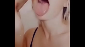 Breakfast creampie from my love's huge dick