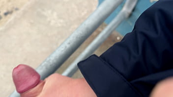 Started on a bench ended at the pier – no regrets super risky public sloppy handjob Started on a bench ended at the pier – no regrets super risky public sloppy handjob