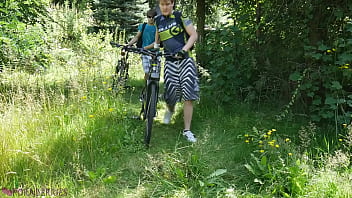 Young Colleagues Were Relaxing Outdoor After A Cycling Ride It Turned Into A Gay Sexual Experience thumbnail